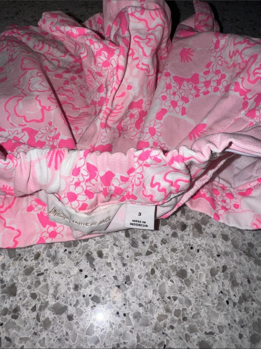 Pink Floral Women’s Stretch Shorts